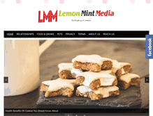 Tablet Screenshot of lemon-and-mint.com